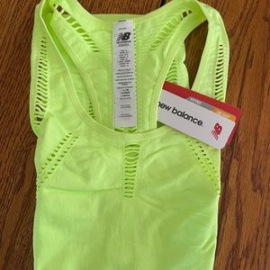 New Balance Tank Top in Lime Green, Small